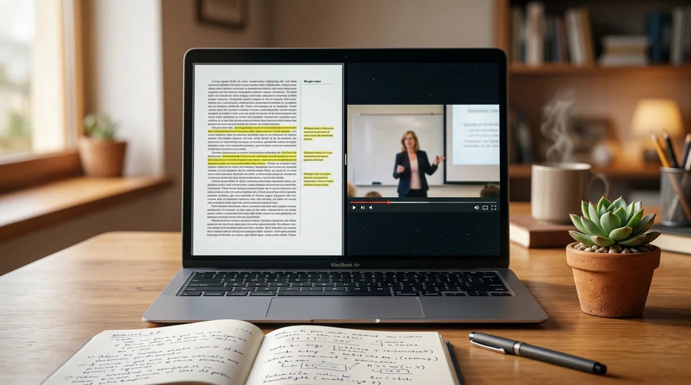 AI for PDFs and YouTube: The Case for Document-Grounded Study — CuFlow Blog