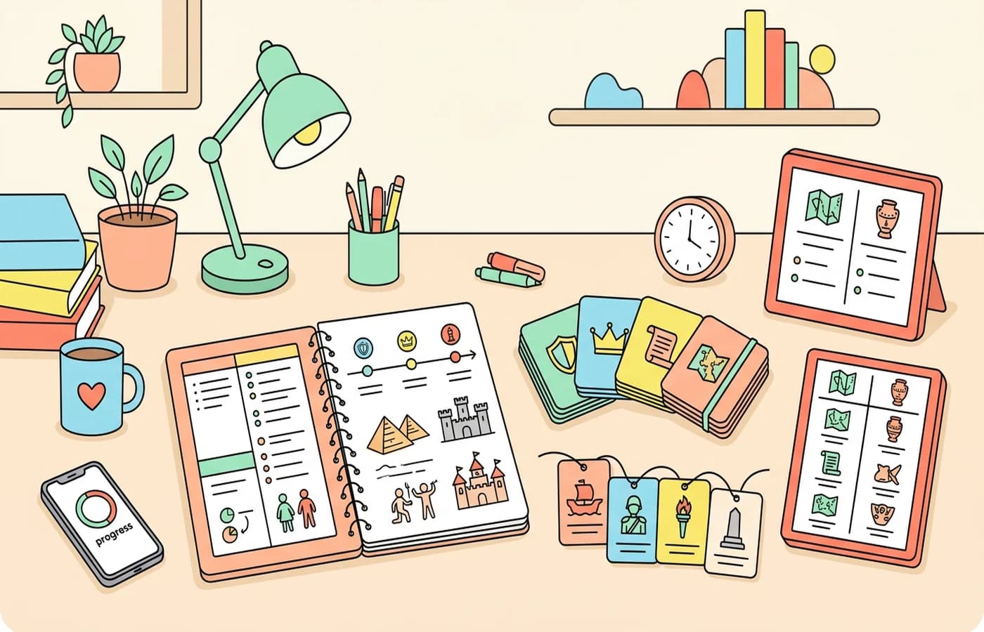 How to Study for a History Test: A Better Method Than Re-Reading Notes — CuFlow Blog