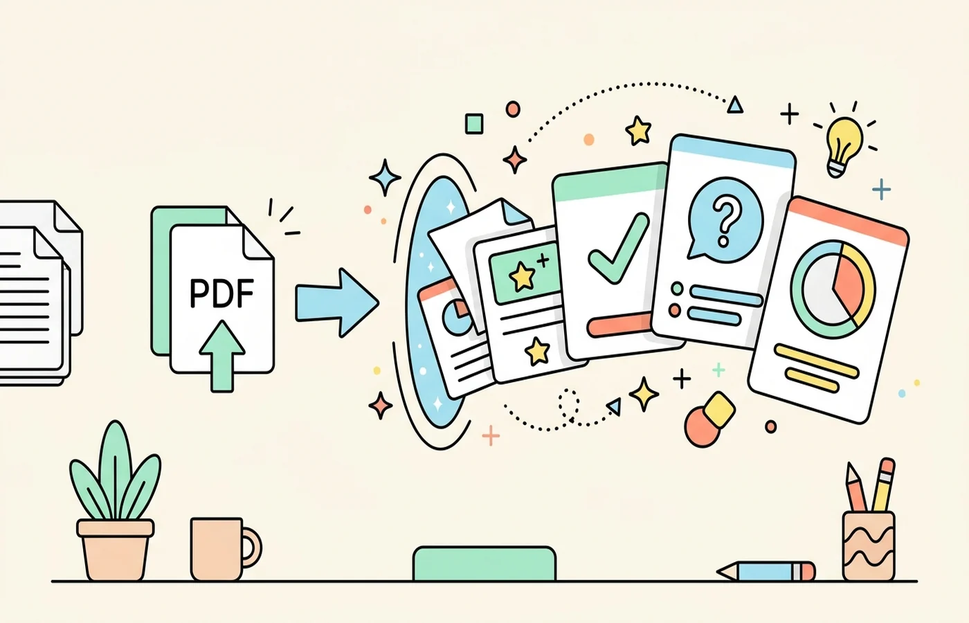 PDF to Quiz: How Students Can Turn Any Reading Into Practice Questions — CuFlow Blog